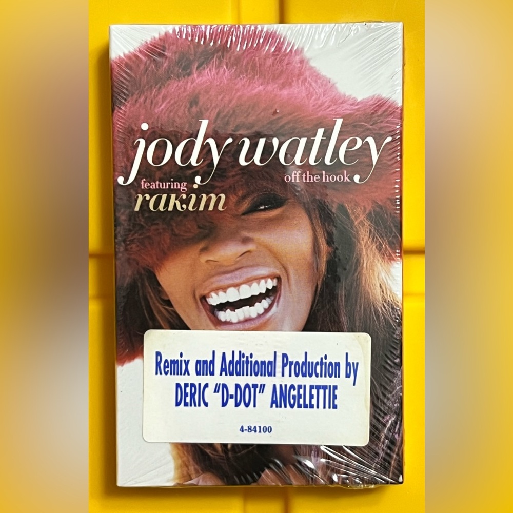 Jody Watley featuring Rakim – Off The Hook (Cassette Single) [1998] • Brand New